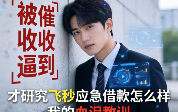 被催收逼到墙角才研究飞秒应急借款怎么样，我的血泪教训
