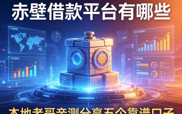 赤壁的借款平台有哪些？本地老哥亲测分享五个靠谱口子