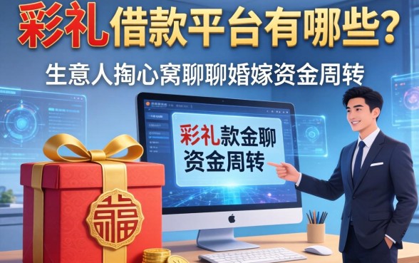 彩礼借款平台有哪些？生意人掏心窝聊聊婚嫁资金周转