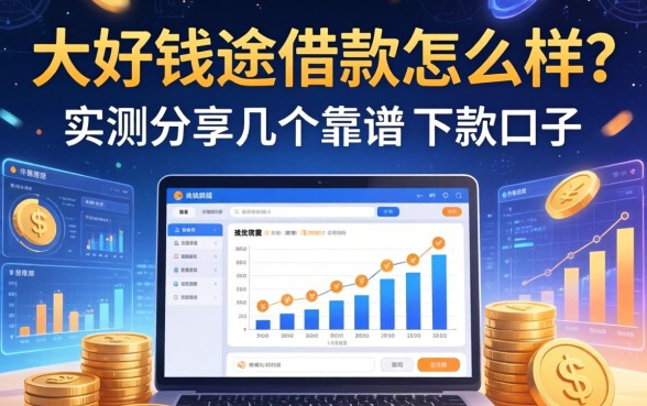 大好钱途借款怎么样？实测分享几个靠谱的下款口子