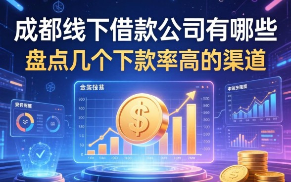 成都线下借款公司有哪些？盘点几个下款率高的渠道