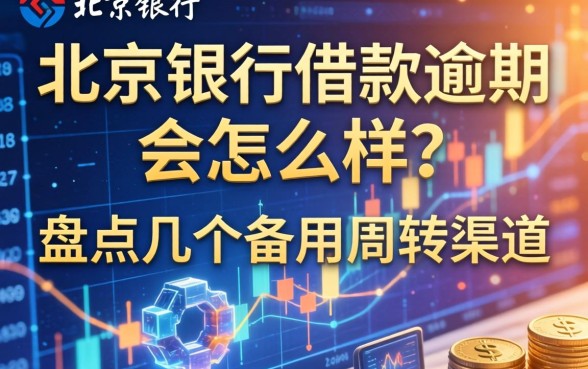 北京银行借款逾期会怎么样？盘点几个备用周转渠道