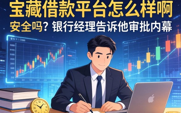 宝藏借款平台怎么样啊安全吗？银行经理告诉你审批内幕