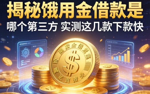 揭秘饿用金借款是哪个第三方，实测这几款下款快