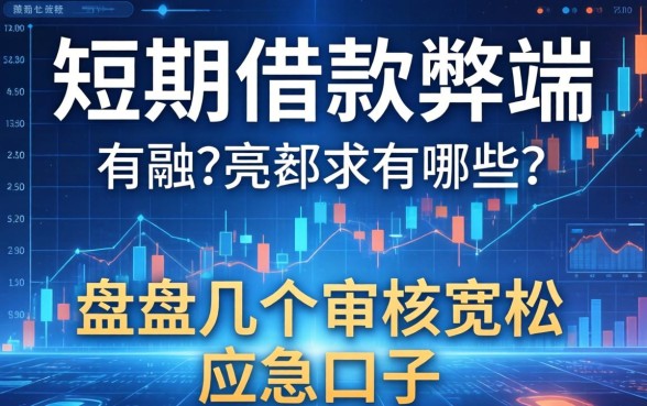 短期借款的弊端有哪些？盘点几个审核宽松的应急口子