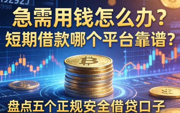 急需用钱怎么办？短期借款哪个平台靠谱？盘点五个正规安全的借贷口子