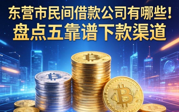 东营市民间借款公司有哪些？盘点五个靠谱下款渠道