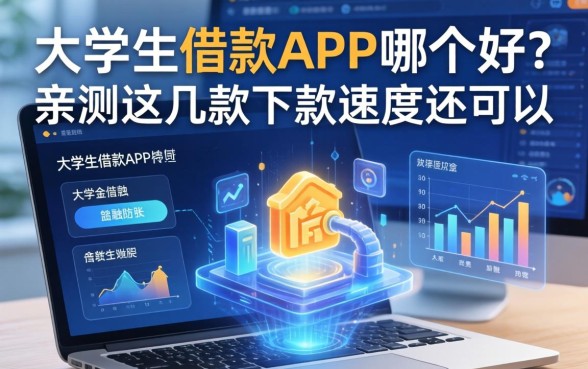 大学生借款app哪个好？亲测这几款下款速度还可以
