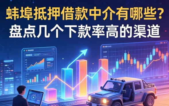 蚌埠抵押借款中介有哪些？盘点几个下款率高的渠道