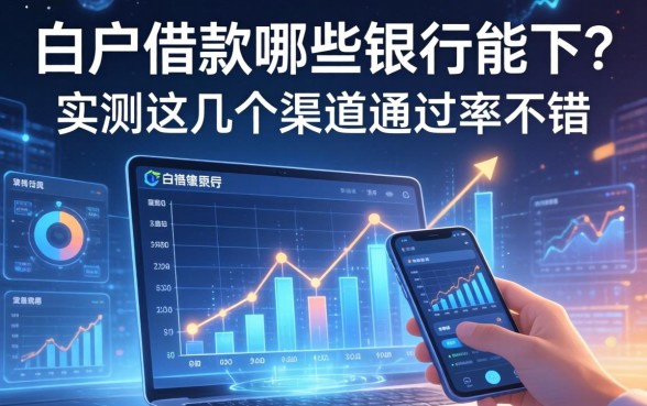 白户借款哪些银行能下？实测这几个渠道通过率不错