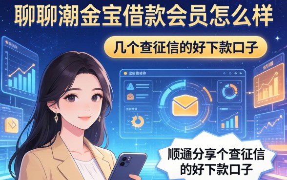 聊聊潮金宝借款会员怎么样，顺便分享几个不查征信的好下款口子