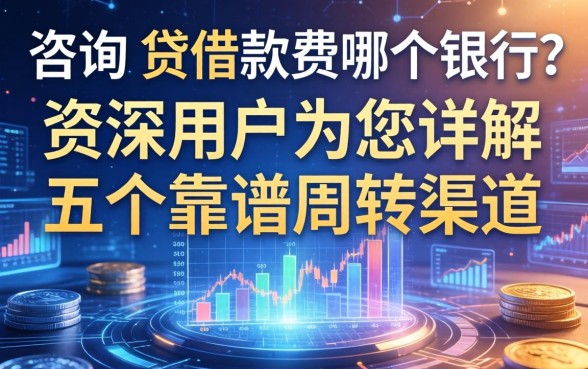 咨询i贷借款是哪个银行的？资深用户为您详解五个靠谱周转渠道