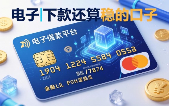 电子卡的借款平台有哪些？细数几个下款还算稳的口子