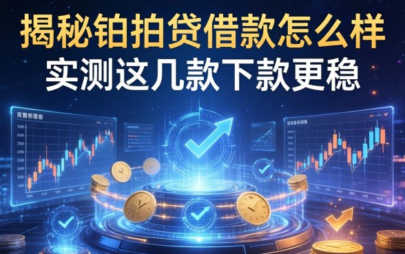 揭秘铂拍贷借款怎么样，实测这几款下款更稳