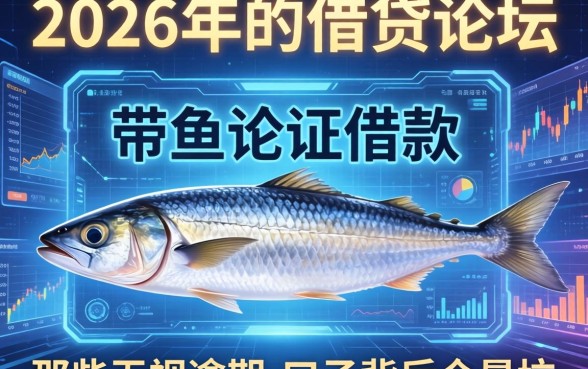 我翻遍了2026年的借贷论坛，发现带鱼凭证借款和那些无视逾期的口子背后全是坑
