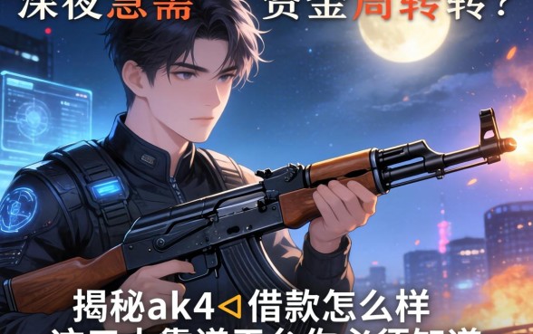 深夜急需资金周转？揭秘ak47借款怎么样，这五大靠谱平台你必须知道