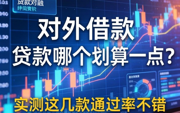对外借款和贷款哪个划算一点？实测这几款通过率不错