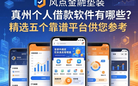 定州个人借款软件有哪些？精选五个靠谱平台供您参考
