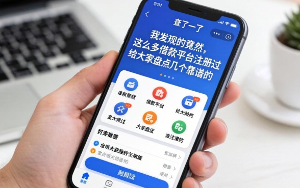 查了一下手机，发现我竟然在这么多借款平台注册过，给大家盘点几个靠谱的