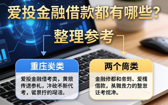 爱投金融借款都有哪些？整理了两个类别供参考