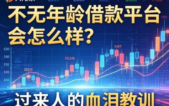 不看年龄借款平台会怎么样？一个过来人的血泪教训