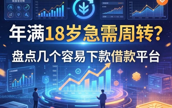 年满18岁急需周转？盘点几个容易下款的借款平台