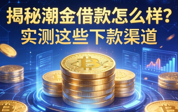 揭秘潮金借款怎么样？实测这些下款渠道