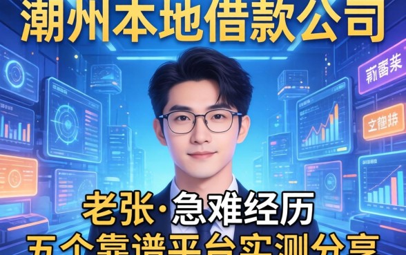 潮州本地借款公司有哪些？老张的急难经历与五个靠谱平台实测分享