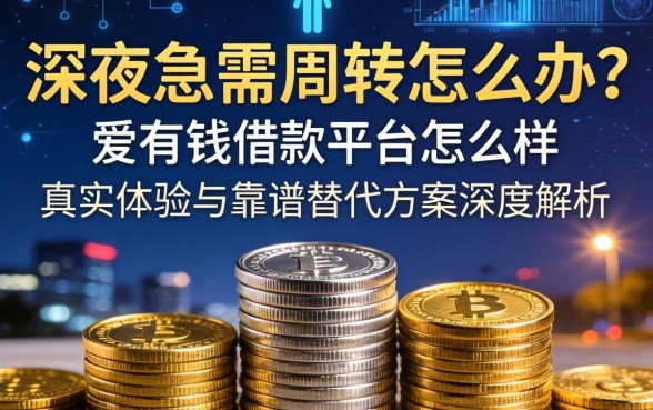 深夜急需周转怎么办？爱有钱借款平台怎么样？真实体验与靠谱替代方案深度解析