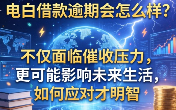 电白借款逾期会怎么样？不仅面临催收压力，更可能影响未来生活，如何应对才明智？