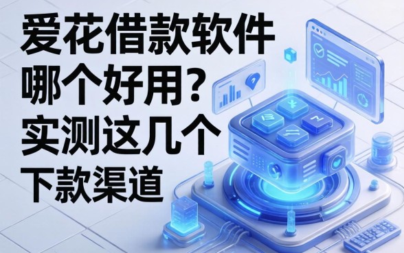 爱花借款软件哪个好用？实测这几个下款渠道