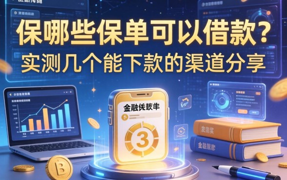 保哪些保单可以借款？实测几个能下款的渠道分享