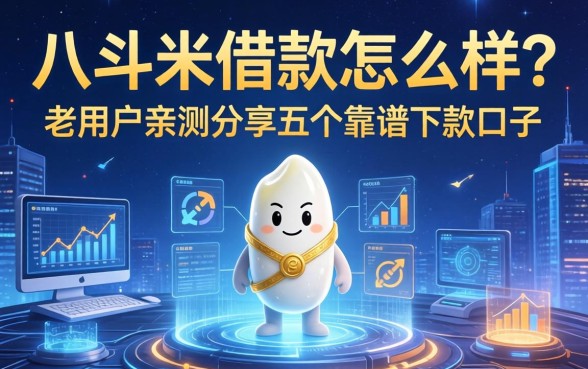 八斗米借款怎么样？老用户亲测分享五个靠谱下款口子