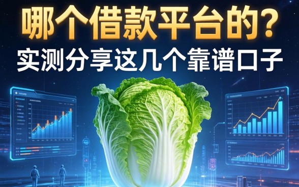 白菜是哪个借款平台的？实测分享这几个靠谱口子