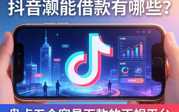 抖音里面能借款的有哪些？盘点五个容易下款的正规平台