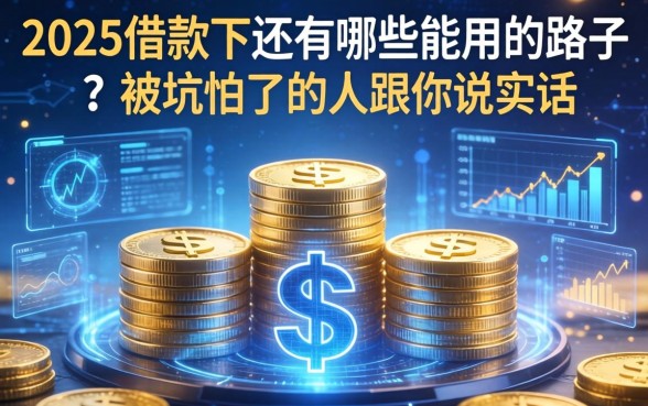 2025借款下还有哪些能用的路子？被坑怕了的人跟你说实话