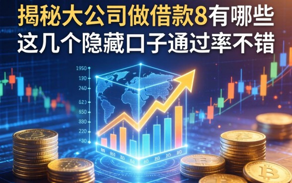 揭秘大公司做借款的有哪些，这几个隐藏口子通过率不错