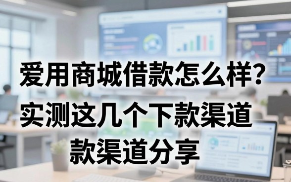 爱用商城借款怎么样?实测这几个下款渠道分享