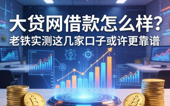 大贷网借款怎么样？老铁实测这几家口子或许更靠谱