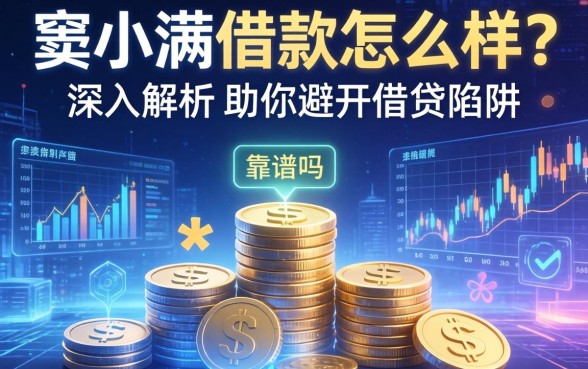 窦小满借款怎么样？靠谱吗？深入解析助你避开借贷陷阱
