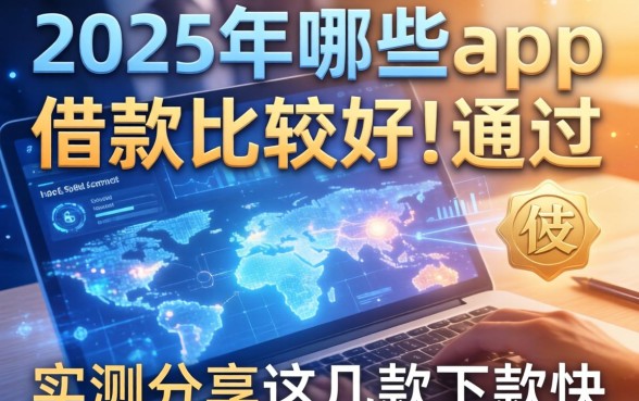 2025年哪些app借款比较好通过？实测分享这几款下款快的