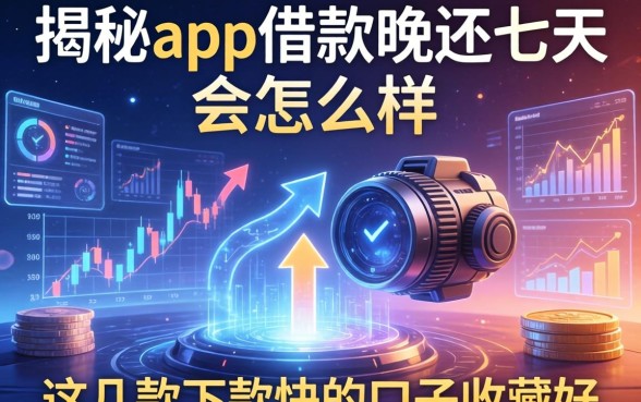 揭秘app借款晚还七天会怎么样，这几款下款快的口子收藏好
