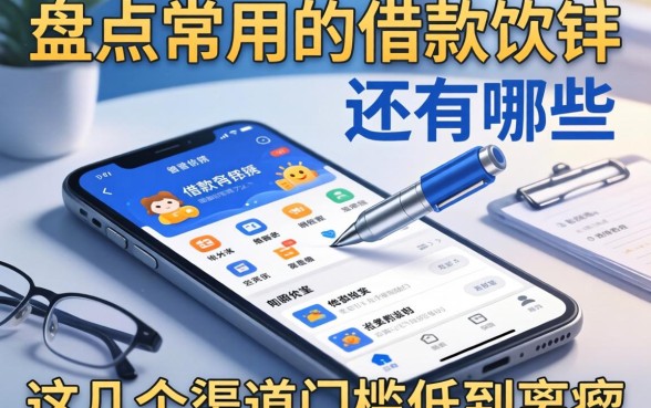 盘点常用的借款软件还有哪些，这几个渠道门槛低到离谱