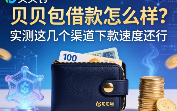 贝呗钱包借款怎么样？实测这几个渠道下款速度还行