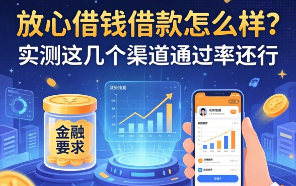 放心借钱借款怎么样？实测这几个渠道通过率还行