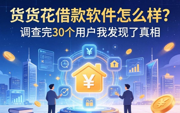 e货花借款软件怎么样？调查完30个用户我发现了真相