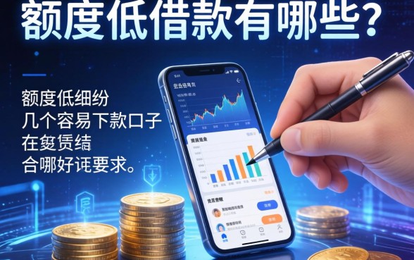 额度低的借款有哪些？细数几个容易下款的口子