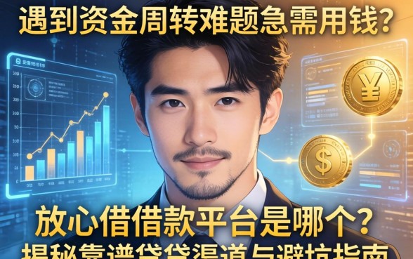 遇到资金周转难题急需用钱？放心借借款平台是哪个？揭秘靠谱借贷渠道与避坑指南