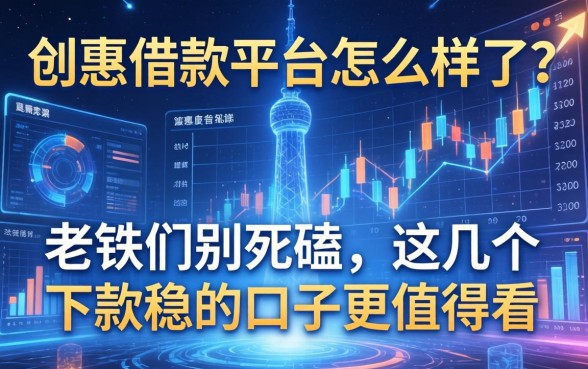 创惠借款平台怎么样了？老铁们别死磕，这几个下款稳的口子更值得看