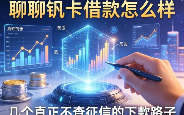 聊聊钒卡借款怎么样，分享几个真正不查征信的下款路子
